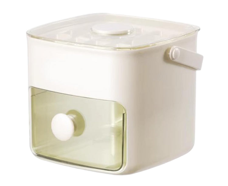 One Press Ice Cube Maker with Lid & Silicone Mold – Easy, Mess-Free Ice Every Time!