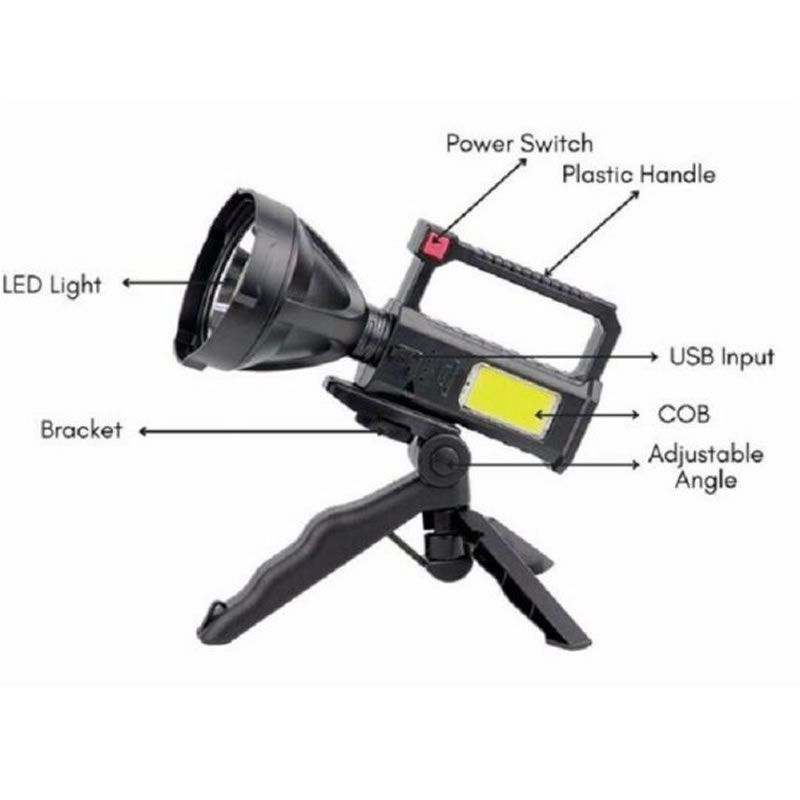 Glare Charging Hand Lamp β High-Brightness Portable LED Flashlight π¦β‘