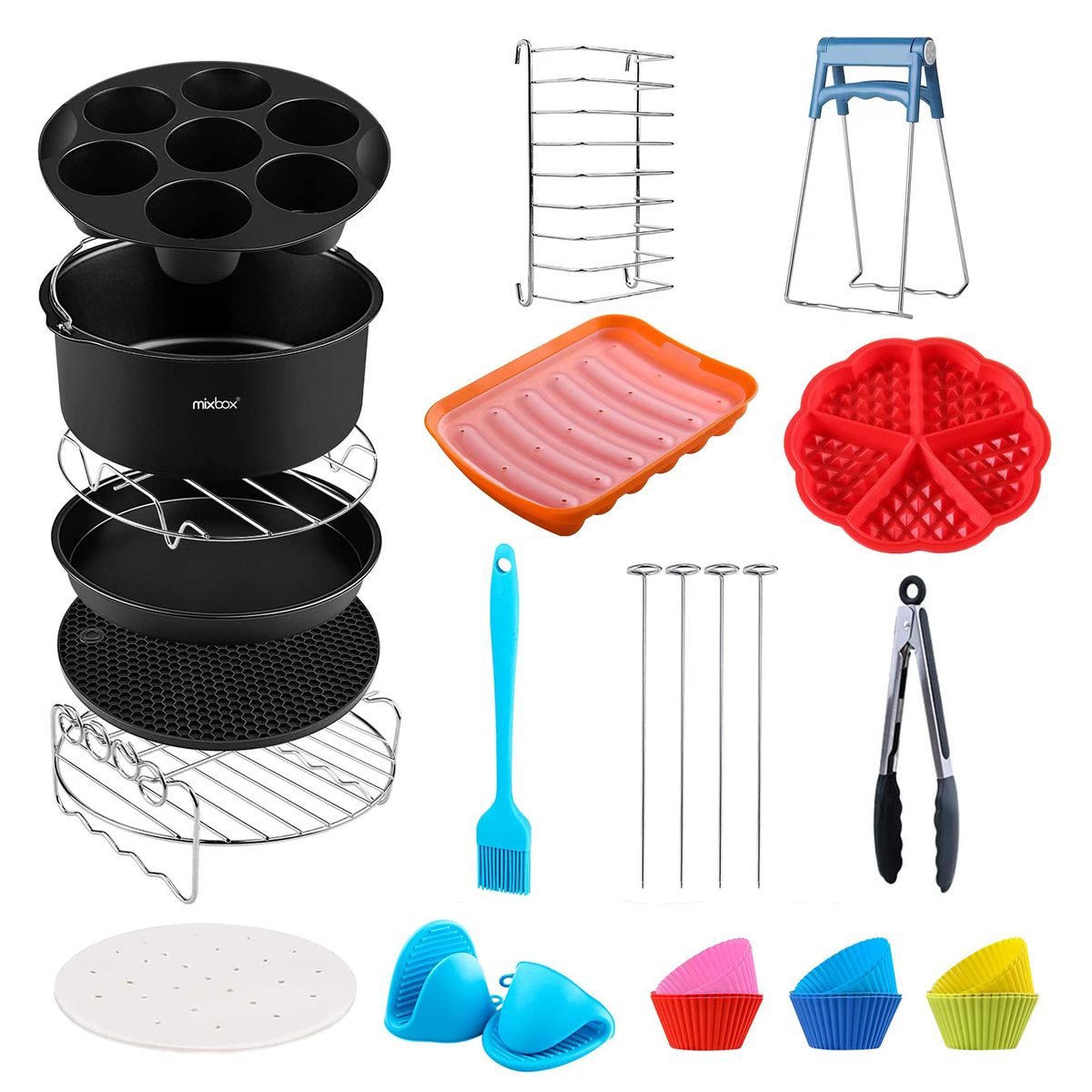 🍟 Air Fryer Accessory Set – Enhance Your Cooking Experience! 🍕