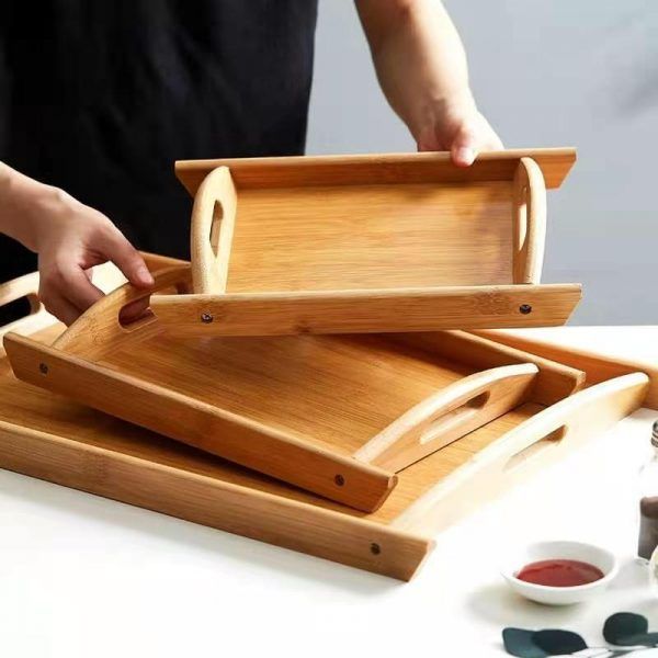 3-Piece Rectangle Tray Set – Stylish & Functional for Every Occasion